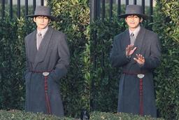 V (BTS) được so sánh phong cách với nhân vật hoạt hình nổi tiếng