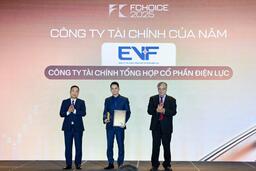 EVF được vinh danh “Công ty Tài chính của năm” tại FChoice 2025