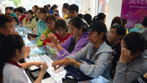 Giá vàng vẫn lình xình quanh 36,6 triệu đồng/lượng, giao dịch ảm đạm