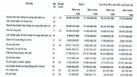 DRH Holdings (DRH): Năm 2021 chỉ lãi 14 tỷ đồng, chính thức vỡ kế hoạch kinh doanh