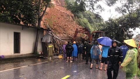 Tuyên Quang: Mưa lớn gây sạt lở đất làm một người dân thiệt mạng