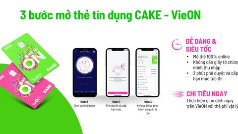 Ngân hàng số Cake và Ứng dụng giải trí VieON hợp tác chiến lược
