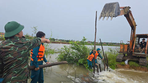 Thành phố Huế: Hàng chục nghìn ha lúa, hoa màu ngập úng do mưa lớn