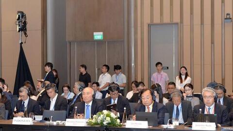 Chùm ảnh: Chủ tịch nước dự khai mạc Kỳ họp Hội đồng Tư vấn Kinh doanh APEC 2025