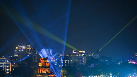 "Trái tim Thủ đô" lung linh trong không gian ánh sáng nghệ thuật