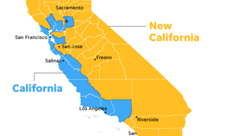 California Mới tuyên bố độc lập khỏi California, quyết thành bang 51