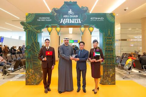 Etihad khai trương đường bay mới đến Việt Nam, chuyến bay đầu tiên kết nối Hà Nội - Abu Dhabi