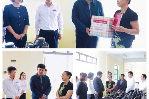 Agribank kịp thời hỗ trợ khách hàng, người lao động trên địa bàn Đà Nẵng và Huế bị thiệt hại do bão lũ