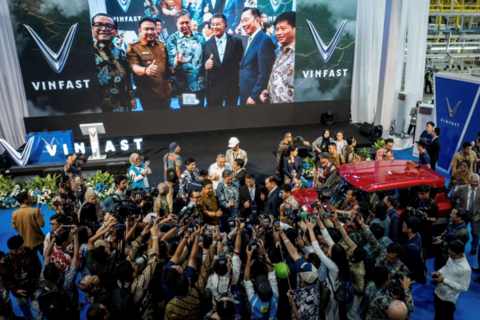 VinFast khánh thành nhà máy xe điện hơn 1 tỷ USD tại Indonesia