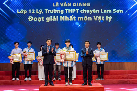 Thanh Hóa nằm trong tốp đầu cả nước về tỷ lệ học sinh đoạt giải quốc gia