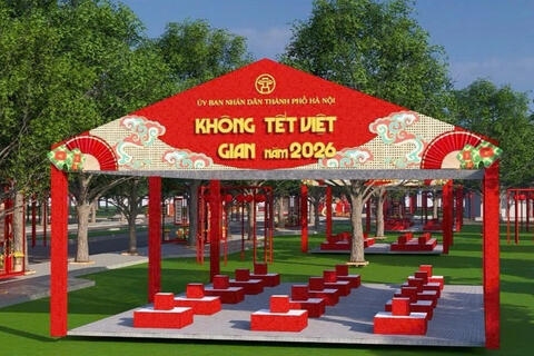 Hà Nội rộn ràng không gian Tết Việt 2026