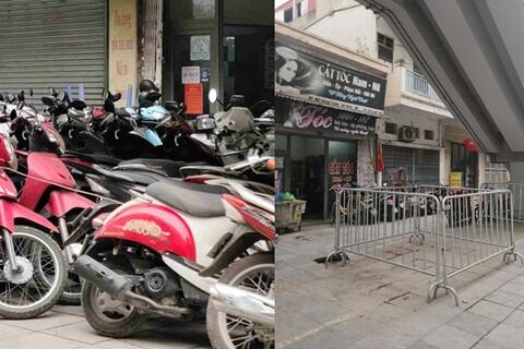 Hà Nội dẹp bãi xe tự phát dưới chân ga Cát Linh – Hà Đông