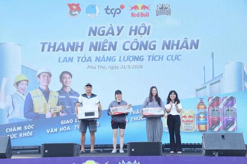 TCP đồng hành cùng 2.000 thanh niên công nhân tại Phú Thọ