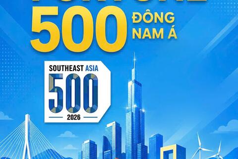 Tập đoàn Bảo Việt (BVH) tiếp tục được vinh danh trong danh sách Fortune 500 Đông Nam Á