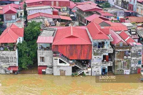 Bắc Ninh cảnh báo ngập lụt có thể kéo dài ở một số khu vực