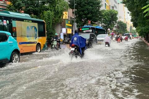 Dự báo khu vực mưa to hôm nay, có nơi mưa rất to trên 100mm