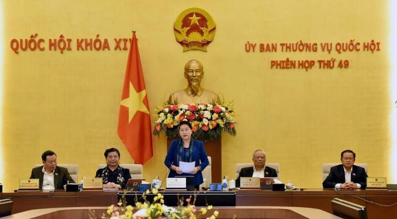 Bế mạc Phiên họp 49 của Ủy ban Thường vụ Quốc hội khóa XIV: Khẩn trương hoàn thiện các dự thảo Luật, Nghị quyết