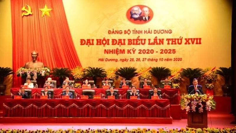 Hải Dương long trọng tổ chức khai mạc Đại hội đại biểu Đảng bộ tỉnh lần thứ XVII