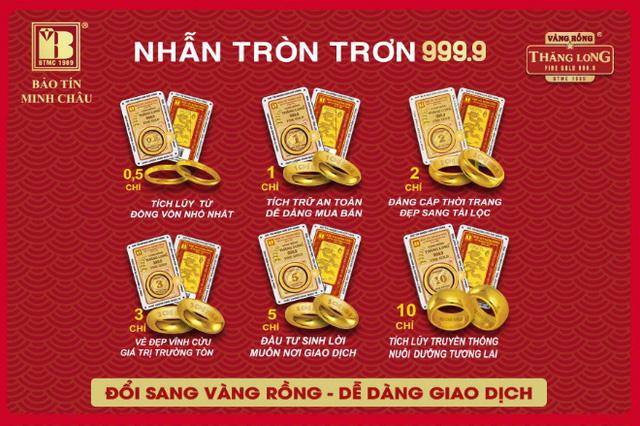 Cơ hội đổi vàng thị trường sang Vàng Rồng Thăng Long được giá tốt - Ảnh 1. Cơ hội đổi vàng thị trường sang Vàng Rồng Thăng Long được giá tốt - Ảnh 1.