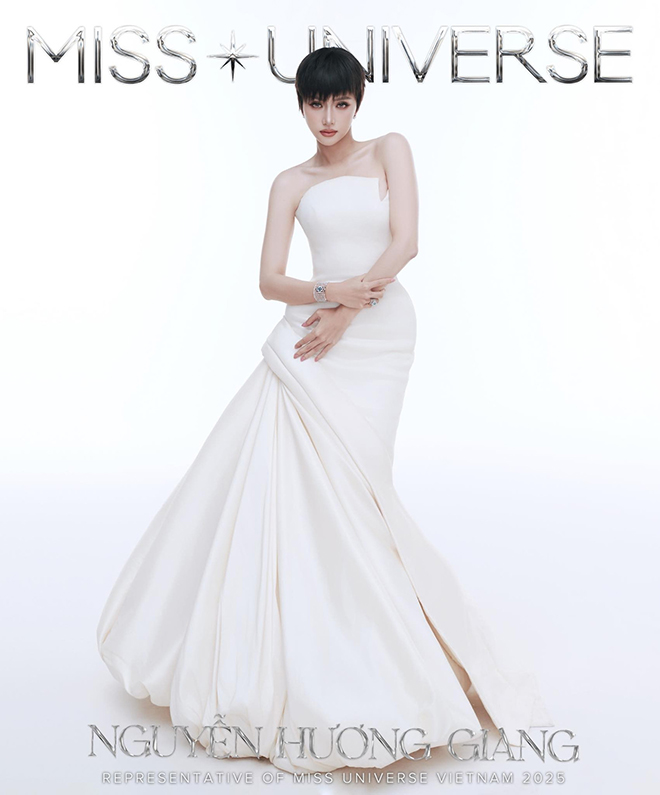 Hương Giang thi Miss Universe 2025. Ảnh: Ban tổ chức