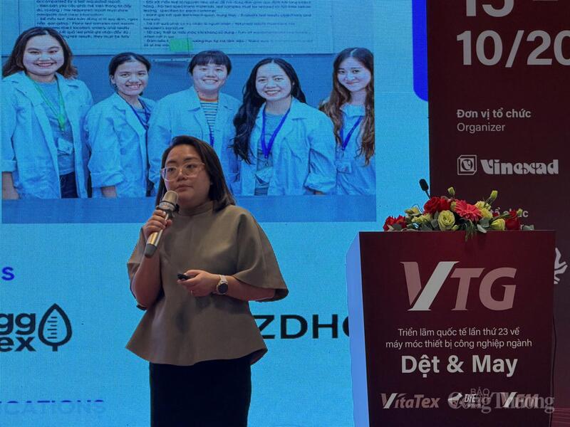 Bà Lê Thị Thảo Nguyên - Giám đốc kinh doanh, Công ty Cổ phần Scavi Việt Nam. Ảnh: Minh Anh.