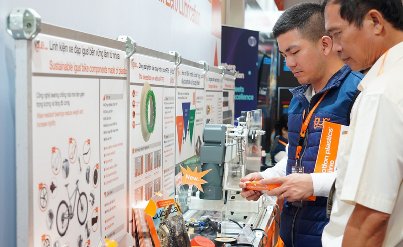 Các giải pháp được trưng bày trực tiếp tại triển lãm để khách hàng trải nghiệm trực tiếp