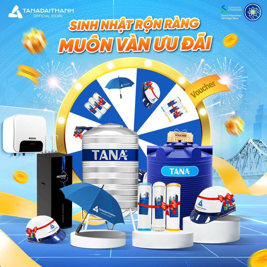 Tân Á Đại Thành có nhiều ưu đãi đặc biệt dành cho khách hàng và runner tại sự kiện