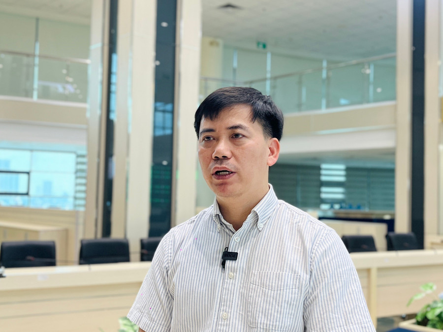 Ông Nguyễn Văn Hưởng, Trưởng phòng Dự báo Thời tiết Trung tâm Dự báo khí tượng thuỷ văn Quốc gia. kk-lanh.jpg