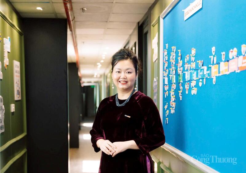 Bà Trần Thị Thương Huyền, Giám đốc Công ty CP Bách Liên (thương hiệu VietMRO). Ảnh: N.H