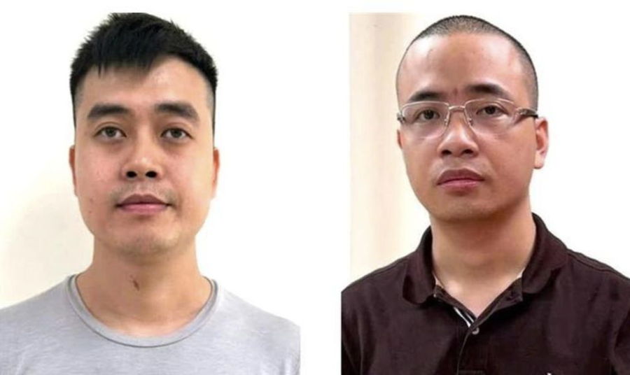 Hai bị cáo Hoàng Quang Thịnh và La Khắc Minh. screenshot-2026-01-05-092615.png