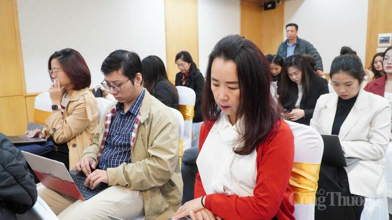 Các thông tin về Hội chợ Mùa Xuân năm 2026 nhận được sự quan tâm lớn của phóng viên (Ảnh: Minh Trang)