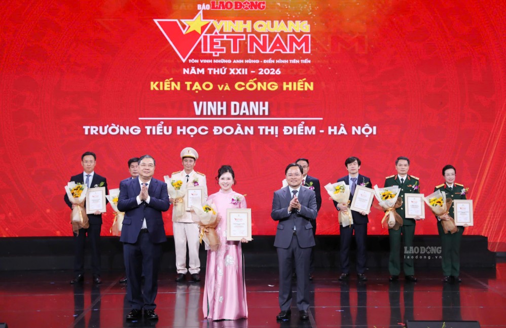 Trường Tiểu học Đoàn Thị Điểm (Hà Nội). Ảnh: Hải Nguyễn