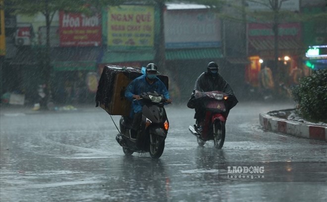 Cảnh báo 5 tỉnh có mưa to, nguy cơ thời tiết nguy hiểm 6 giờ tới