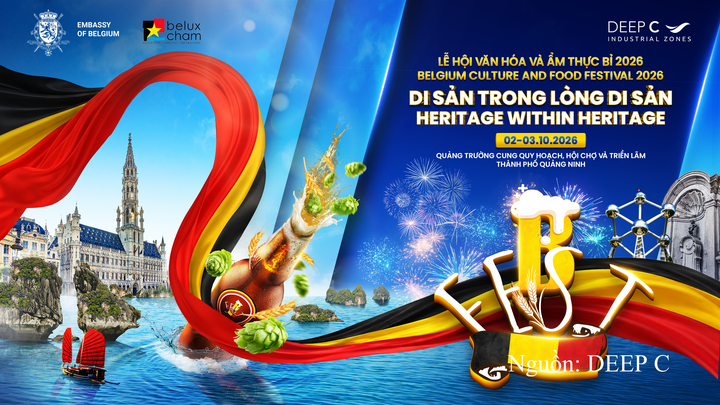 B.Fest 2026 diễn ra trong hai ngày 02 và 03/10/2026 tại Quảng trường 30/10.