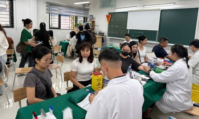120 đoàn viên, người lao động phường Từ Liêm được khám sức khỏe miễn phí