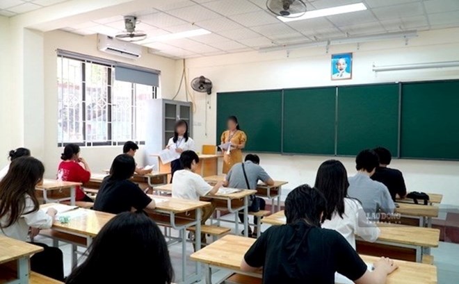 Các trường học phải bảo đảm đội ngũ giáo viên, cơ sở vật chất, thiết bị dạy học, học liệu và hạ tầng công nghệ thông tin đáp ứng yêu cầu chương trình. Ảnh: Tường Vân