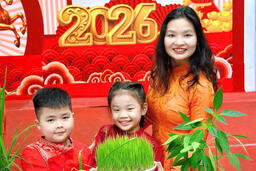 Từ chậu hành lá nơi trường học phố thị đến rừng quế của học sinh vùng cao