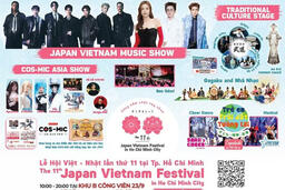 Lễ hội Việt - Nhật lần thứ 11 lần thúc đẩy giao lưu văn hóa, giáo dục