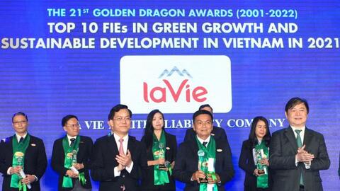 La Vie vào Top 10 Doanh nghiệp FDI phát triển bền vững