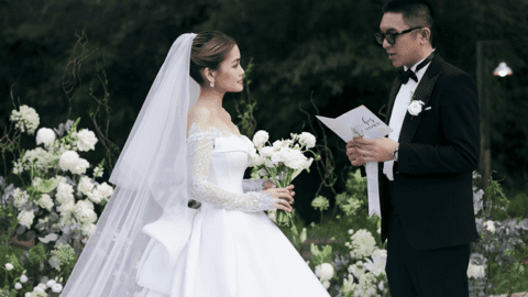 Hé lộ ảnh cưới Linda Ngô - Phong Đạt: Đầu tư 6 chiếc váy, ngập tràn ngôn tình