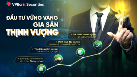 Đầu tư vững vàng, gia sản thịnh vượng cùng Chứng khoán VPBank