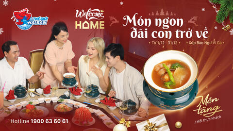 Thế Giới Hải Sản tặng xúp bào ngư vi cá