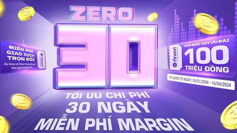 Chứng khoán JB Việt Nam ưu đãi lãi suất margin 0% trong 30 ngày