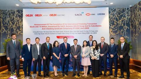 HSBC thành công GD bảo lãnh khoản vay không ràng buộc 79 triệu USD cho GELEX