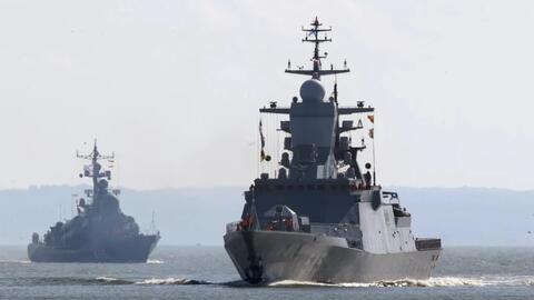 Bão ở Biển Baltic đang nổi lên
