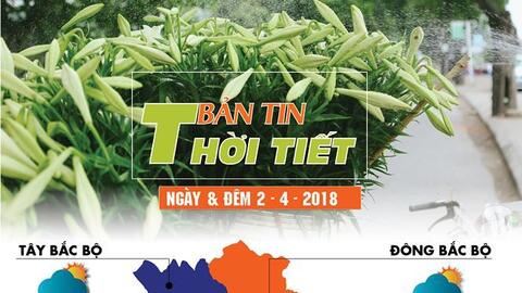 Hà Nội nhiệt độ tăng mạnh, Nam Bộ nắng nóng xuất hiện