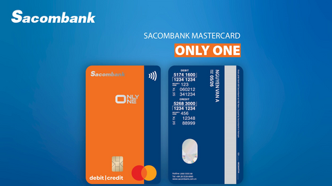 Sacombank ra mắt thẻ quốc tế tích hợp 1 chip