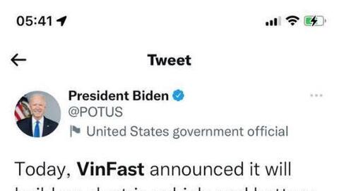 Ông Biden nhắc thẳng tên Vinfast, liệu Tesla có chạnh lòng khi chính Elon Musk từng phải than thở về việc bị "ngó lơ"?