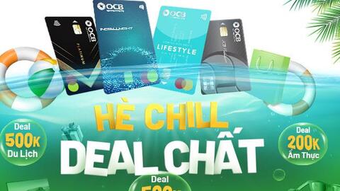 OCB mạnh tay hoàn tiền cho khách dùng thẻ tín dụng