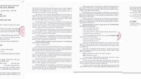 Công ty Trung Quốc bị xử phạt hơn nửa tỷ đồng vì xả thải trái phép